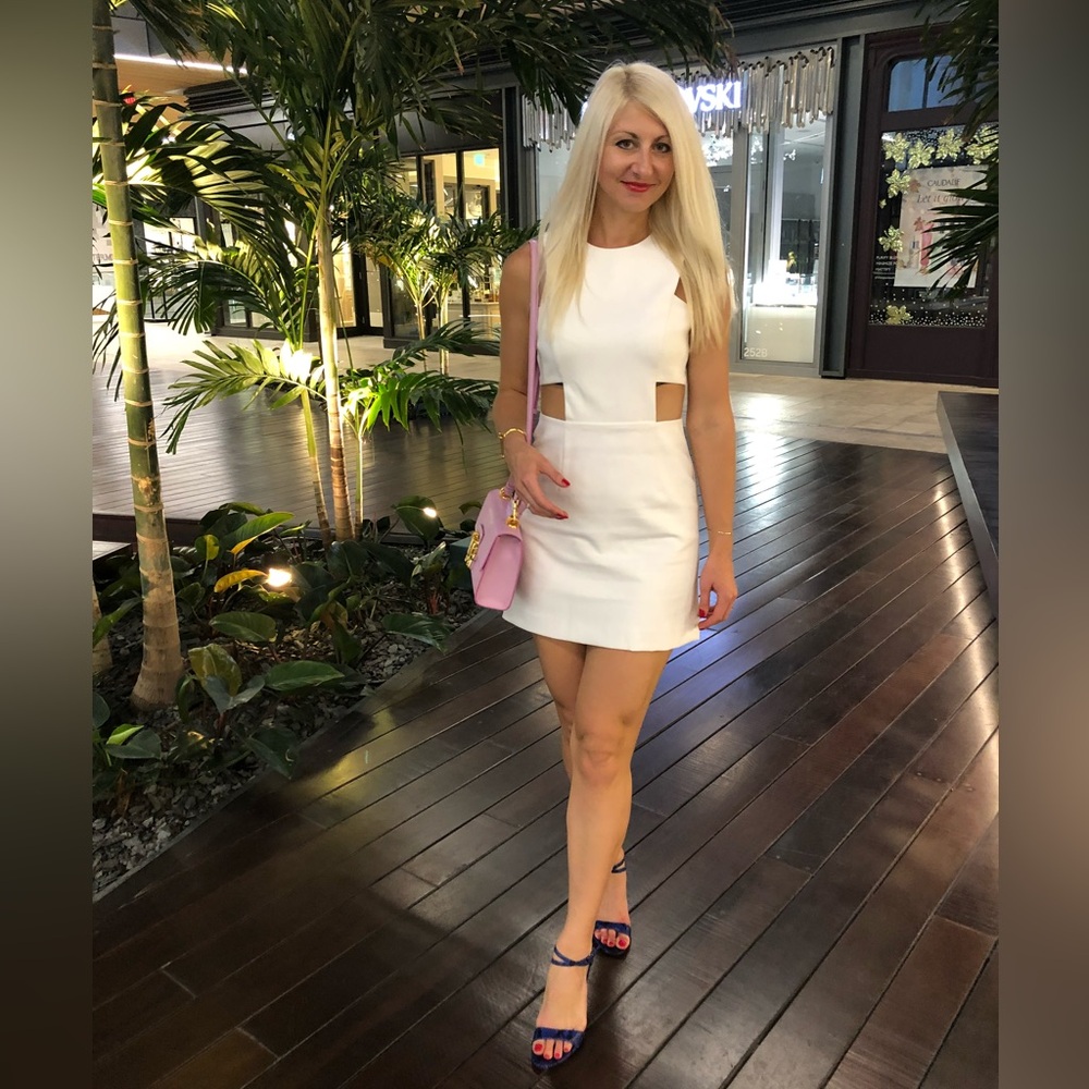 Milly White Mini Dress